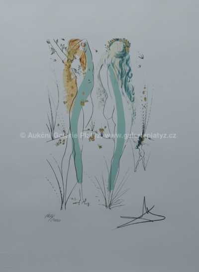  / Dvě dívky / Salvador Dalí