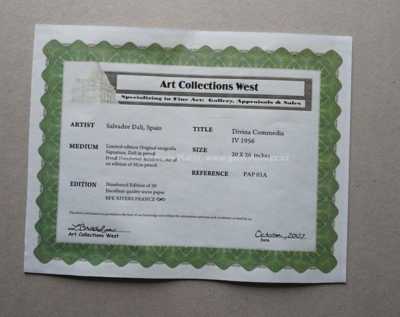  / Divina Commedia / Salvador Dalí