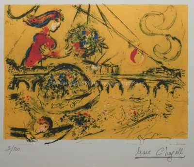  / Ile Saint-Louis / Marc Chagall