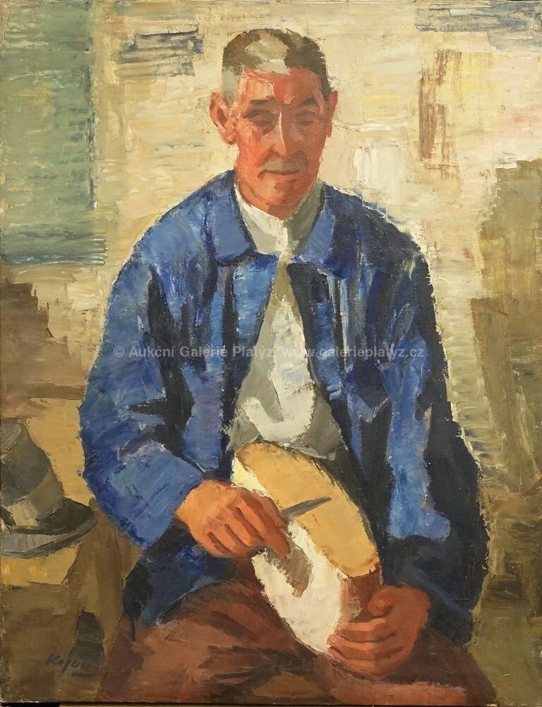  / Muž s chlebem / Jan  Kojan