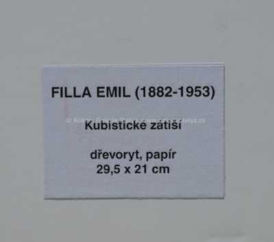  / Kubistické zátiší / Emil Filla