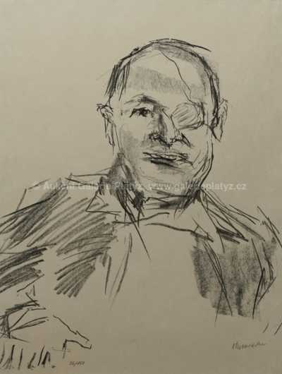  / Jednooký muž / Oskar Kokoschka