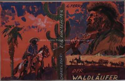  / Návrh obálky Waldläufer / Zdeněk Burian