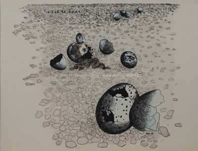  / Z cyklu Střelnice / Marie Čermínová - Toyen