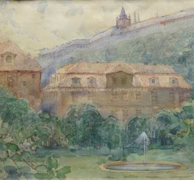  / Pohled na Pražský hrad / Václav Jansa