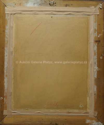  / Malířka v ateliéru / František Ženíšek