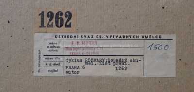  / Konvolut tří kusů / František Viktor Mokrý