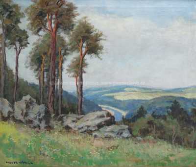  / Borovice nad řekou / Otakar Hůrka