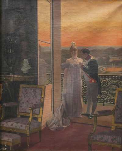  / Galantní scéna / Oskar Rex