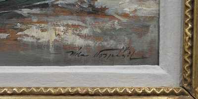  / Loďky v zimě / Jan Bohumil Pospíšil