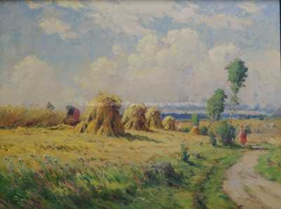  / Na poli / František Daněk - Sedláček