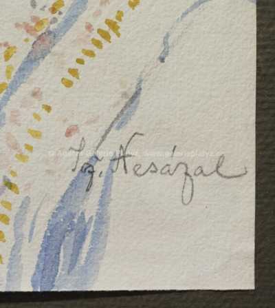  / Portrét krojované dívky / Jóža Nesázal