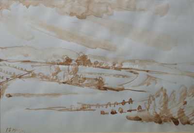  / Pohled do krajiny / Jan Slavíček