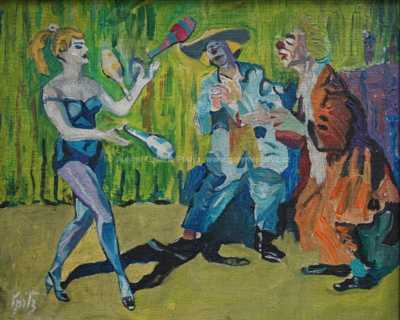  / Cirkusový motiv / Irma Spitz