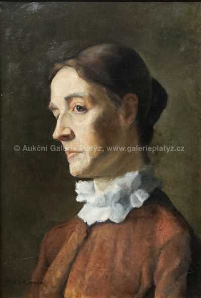  / Portrét / Jakub Schikaneder