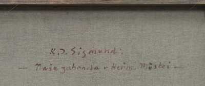  / Naše zahrádka v Heřmanově Městci / Karel Jan Sigmund