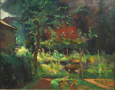  / Naše zahrádka v Heřmanově Městci / Karel Jan Sigmund