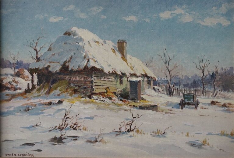  / Stará chalupa z Povltaví / František Daněk - Sedláček