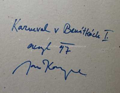  / Karneval v Benátkách I. / Jan Kanyza