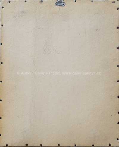  / Stavba u řeky / Václav Špála