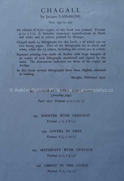  / Krajina / Marc Chagall