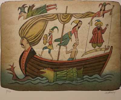  / Kejklíři přijíždějí do Istambulu / Adolf Born