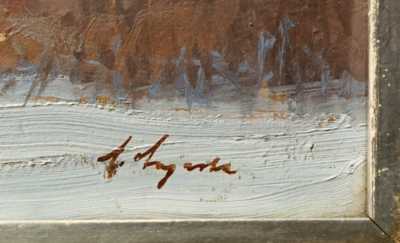  / Zimní červánky / Antonín  Augusta