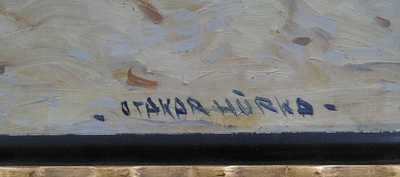  / Chaloupka v zimě / Otakar Hůrka