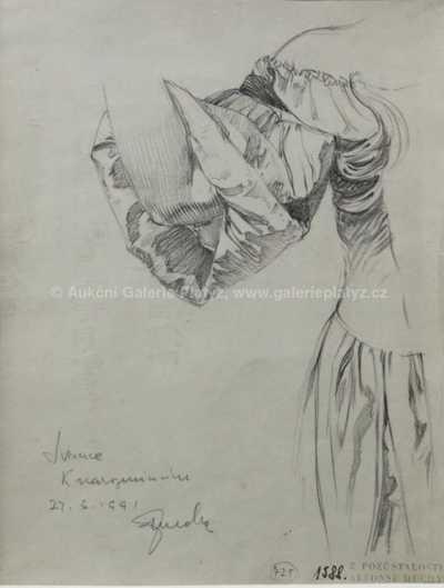  / Studie / Alfons Mucha