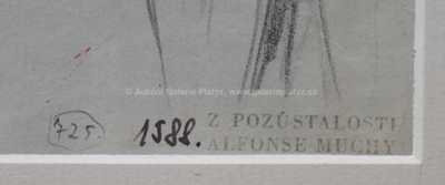  / Studie / Alfons Mucha