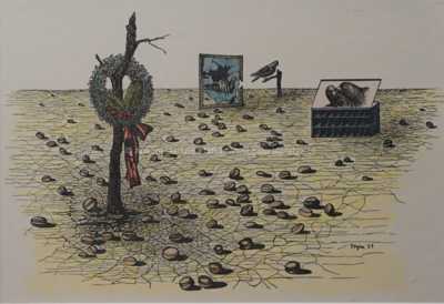  / Z cyklu Střelnice / Marie Čermínová - Toyen