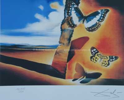  / Motýli / Salvador Dalí