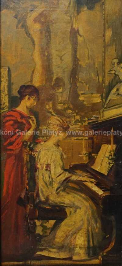  / U piána / Walter Ditz