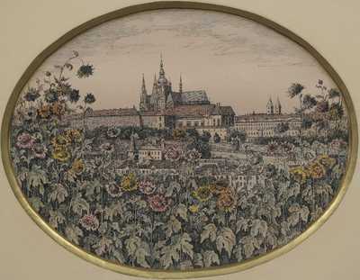  / Pohled na Hradčany / Konstantin Bušek