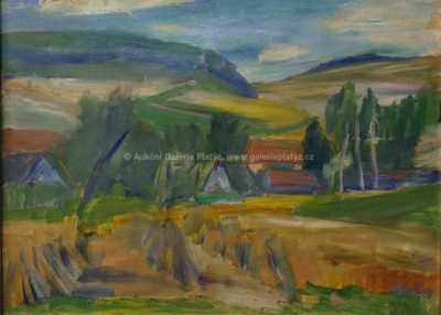  / Vesnice v údolí / Miloslav  Holý