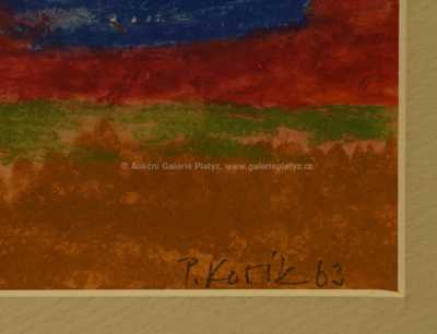  / Abstraktní krajina / Pravoslav Kotík