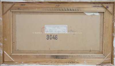  / Stodoly v zimě / Emanuel Famíra