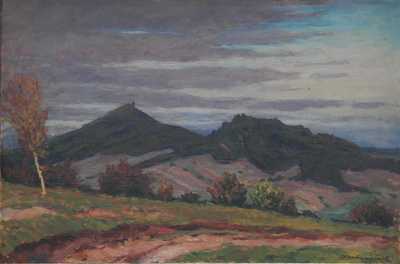  / Pohled do krajiny / Ota Bubeníček