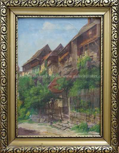 Wilhelmine Auguste Reichelt - Chaloupky na skále