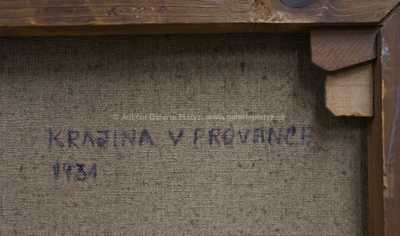  / Krajina z Provence / Božena Jelínková-Jirásková