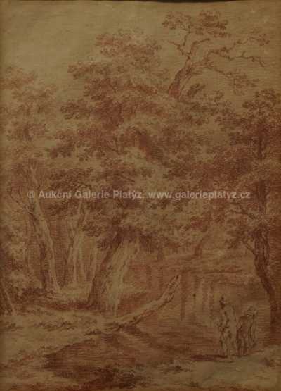  / Tůňka v lese /   Autor neurčen