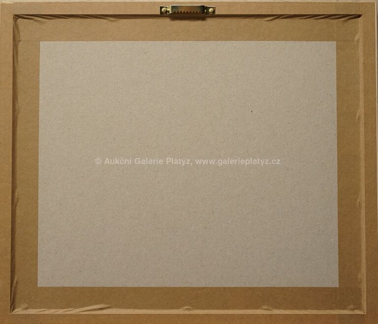  / S opičkou / Zdeněk Burian