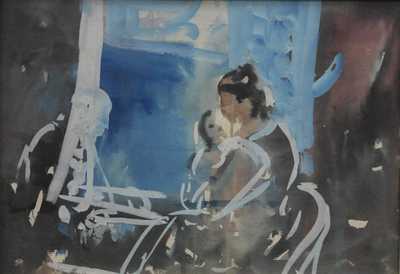  / Matka s dítětem / Karel Souček (Bor)