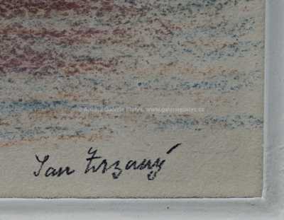  / Tři lodi, langustiera a špice lodi / Jan  Zrzavý