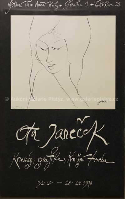  / Výstavní plakát / Ota Janeček