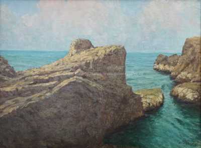  / Skály u Dubrovníka / Josef Písecký (Liška)