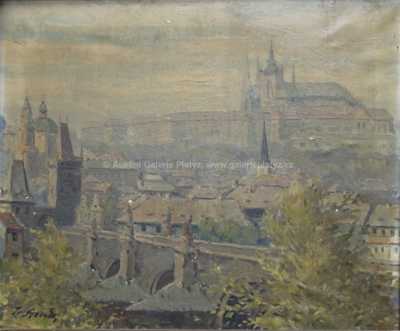  / Pohled na Pražský hrad / Josef  Svoboda