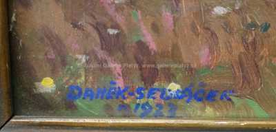  / Vesnička v dáli / František Daněk - Sedláček