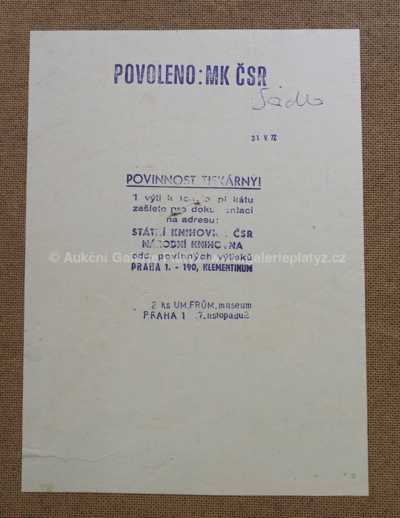  / Návrh výročního plakátu Artie / Jaroslav Sůra