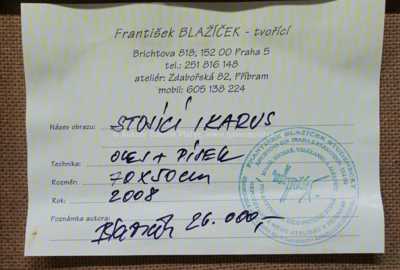  / Stojící Ikarus / František Blažíček